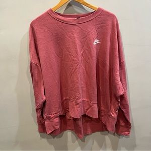 NIKE pink sweatshirt - size XL